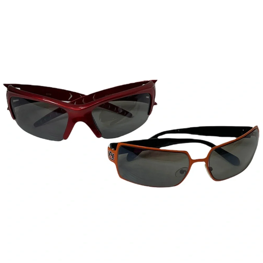 2 Pair Sunglasses Sports College Teams Georgia State & Auburn University Bundle